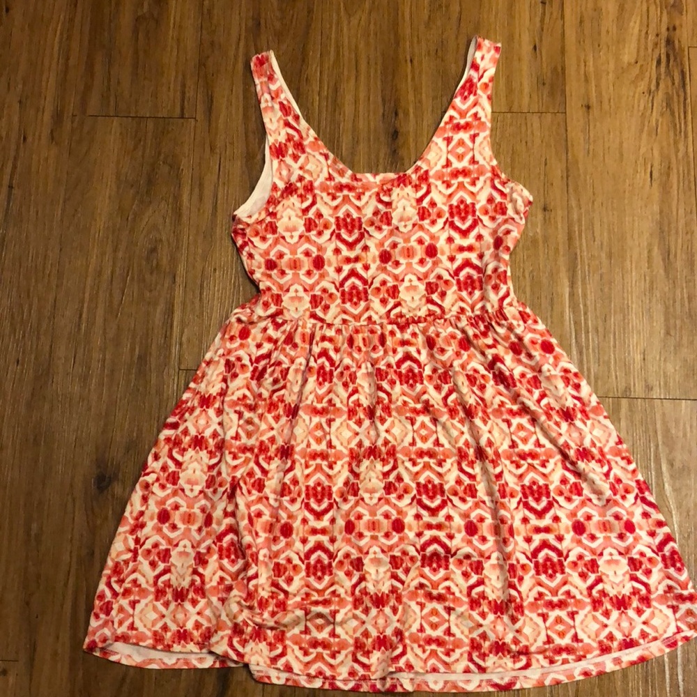 Pink flowy dress- medium